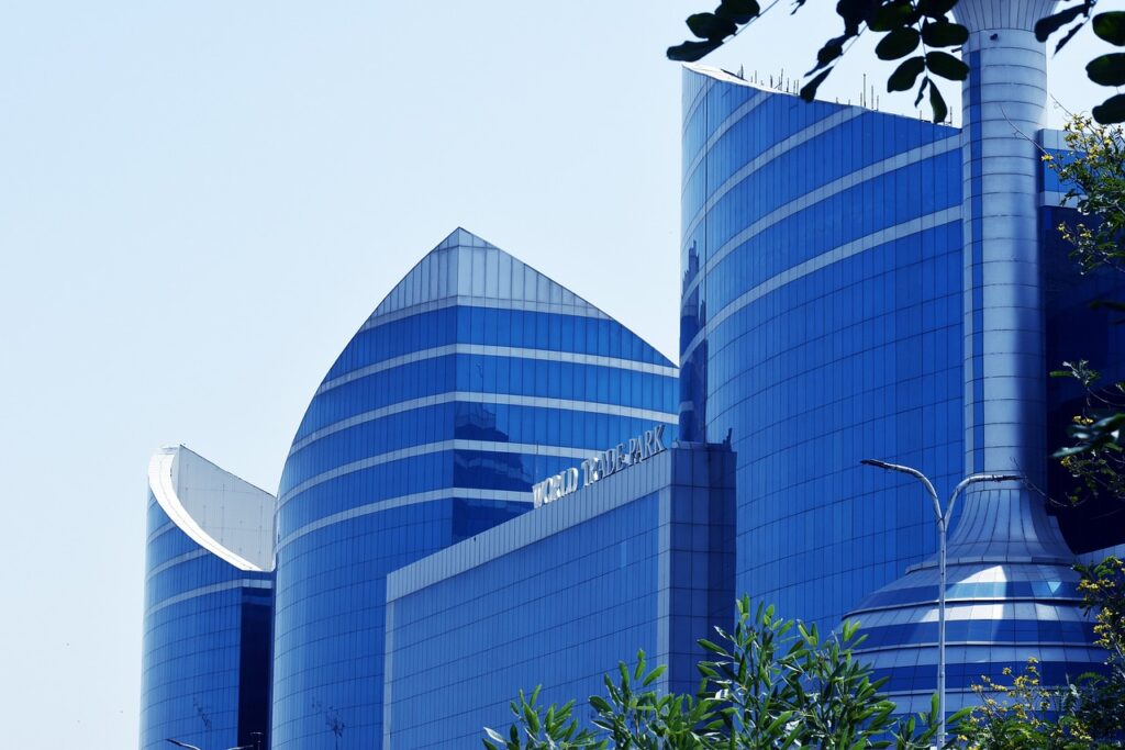 building, corporation, company